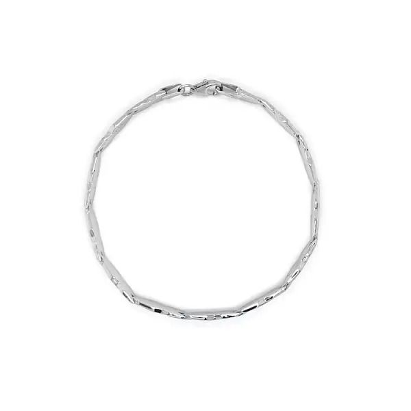 Vòng tay vàng trắng