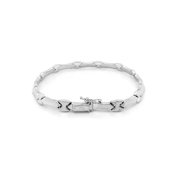 Vòng tay vàng trắng