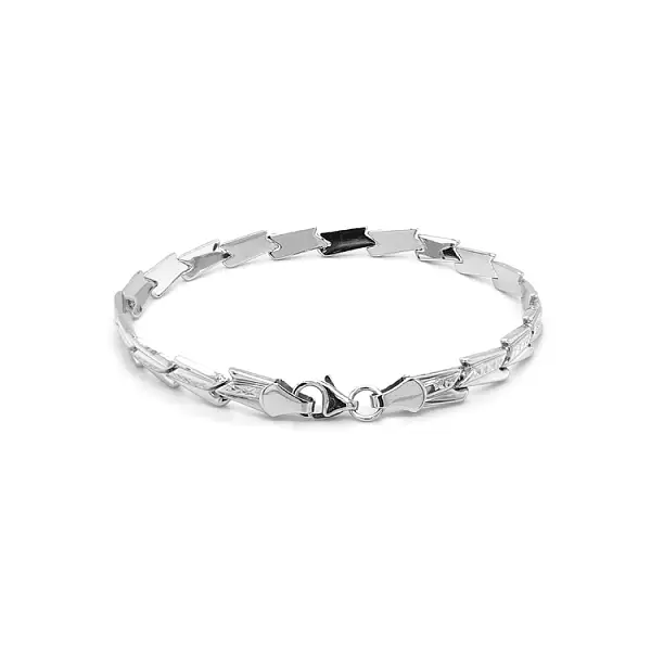 Vòng tay vàng trắng