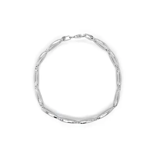 Vòng tay vàng trắng