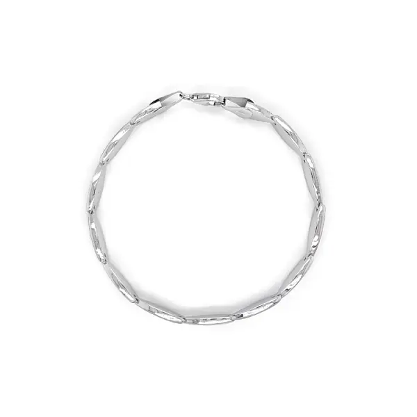 Vòng tay vàng trắng