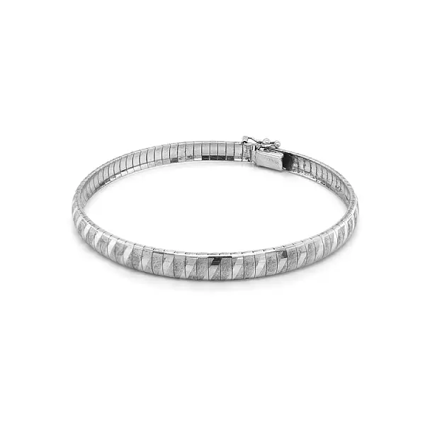 Vòng tay vàng trắng