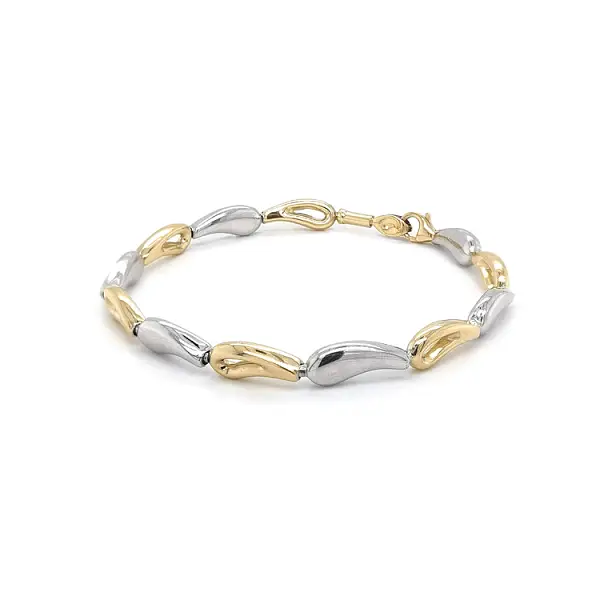 Vòng tay nữ làm từ vàng kết hợp