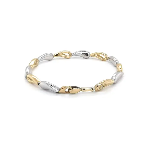 Vòng tay nữ làm từ vàng kết hợp