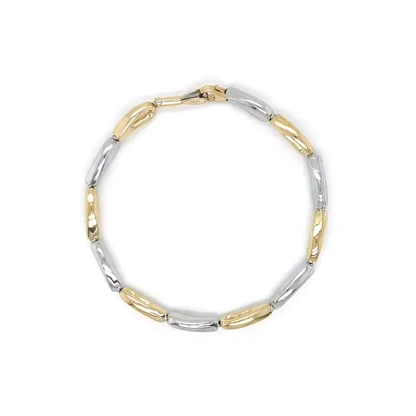 Vòng tay nữ làm từ vàng kết hợp