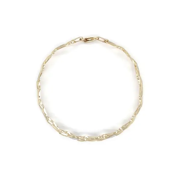 Vòng tay nữ bằng vàng kết hợp