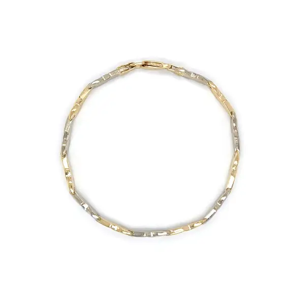 Vòng tay nữ làm từ vàng kết hợp