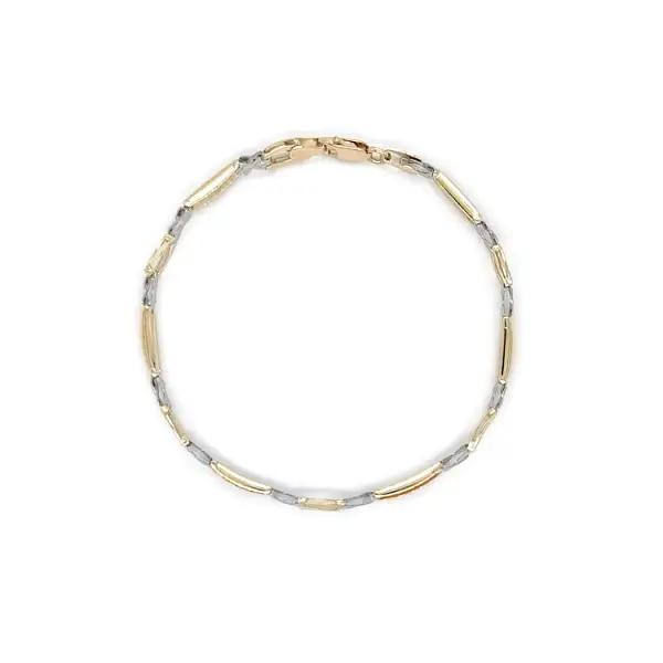 Vòng tay nữ bằng vàng kết hợp