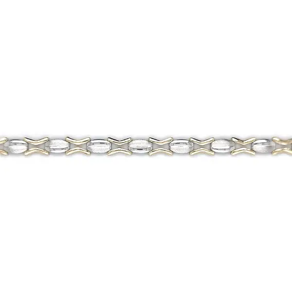 Vòng tay kết hợp vàng