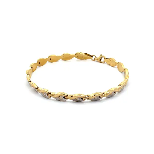 Vòng tay vàng kết hợp