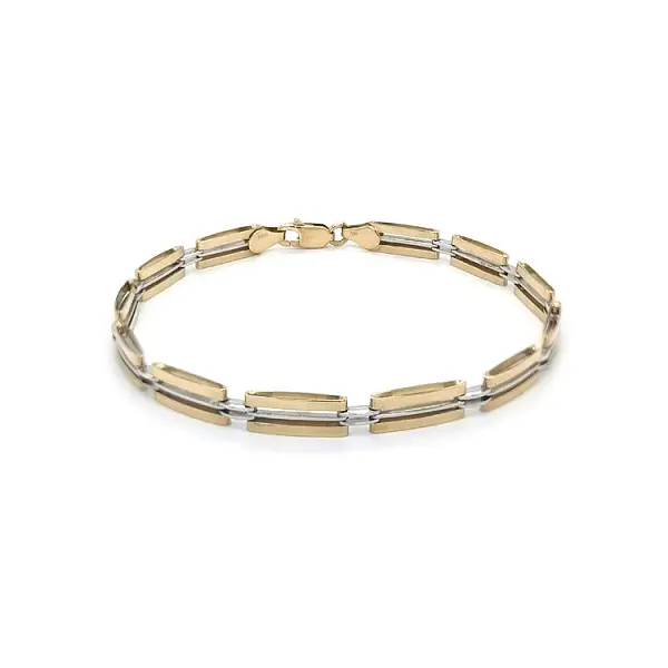 Vòng tay kết hợp vàng