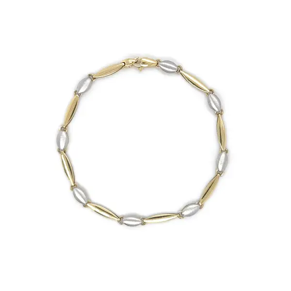 Vòng tay nữ bằng vàng kết hợp