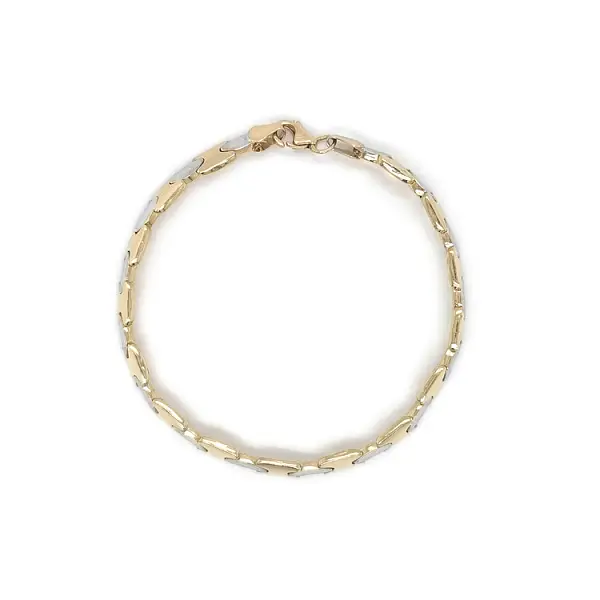 Vòng tay nữ bằng vàng kết hợp