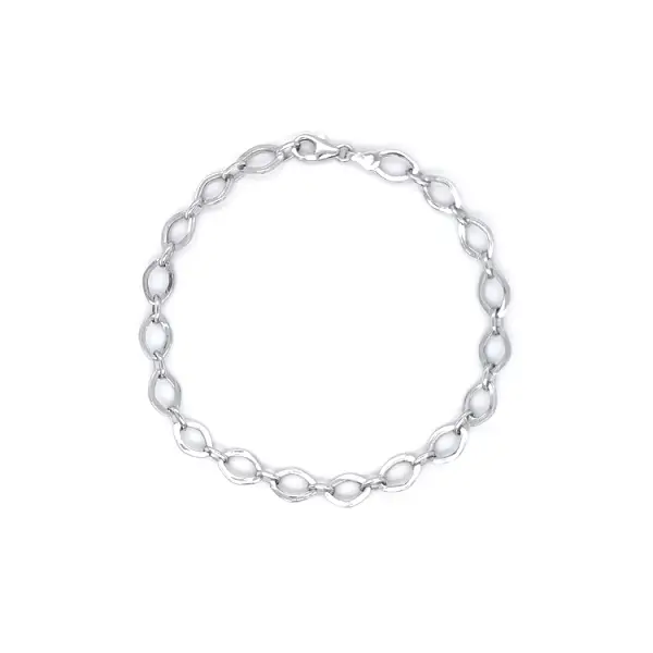 Vòng tay vàng trắng cho phái nữ