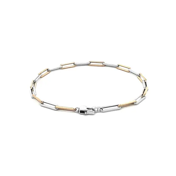 Vòng tay kết hợp vàng