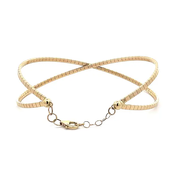 Vòng tay vàng dạng vòng