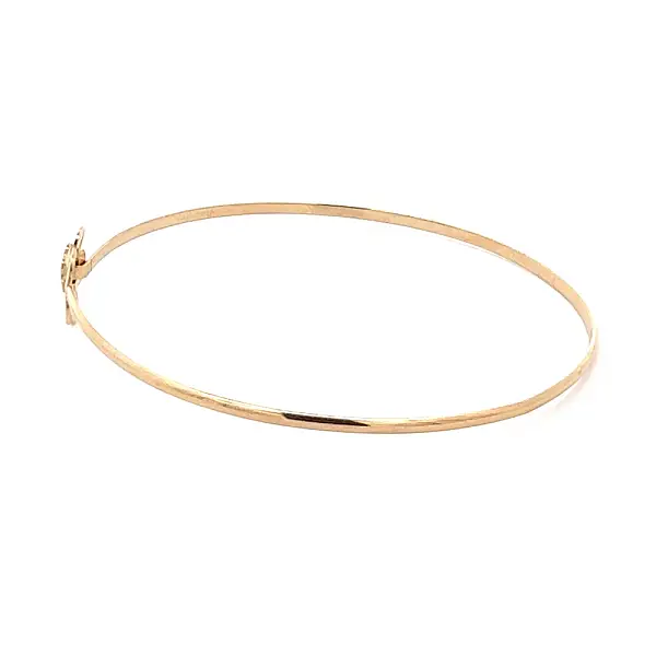 Vòng tay vàng hình hoa