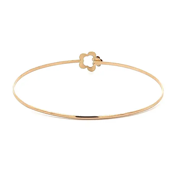 Vòng tay vàng hình hoa