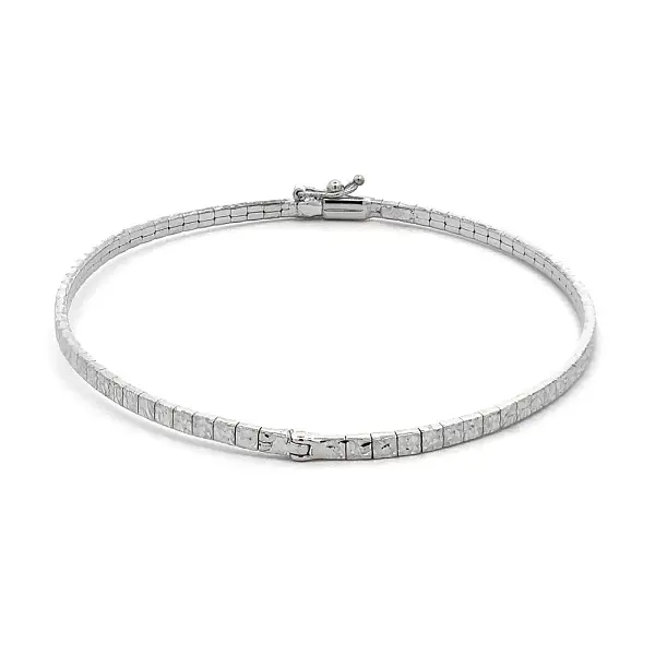 Vòng tay vàng trắng