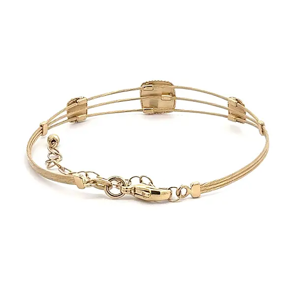 Vòng tay vàng dạng vòng