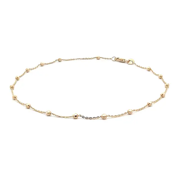 Vòng tay vàng hình quả cầu