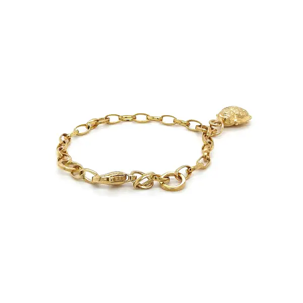 Vòng tay vàng cho mặt dây chuyền