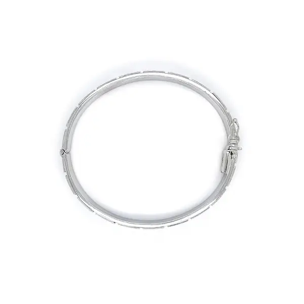 Vòng tay vàng trắng