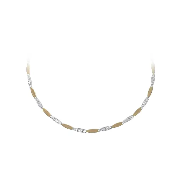 Vòng cổ nữ bằng vàng kết hợp