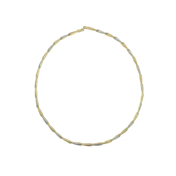 Vòng cổ nữ bằng vàng kết hợp