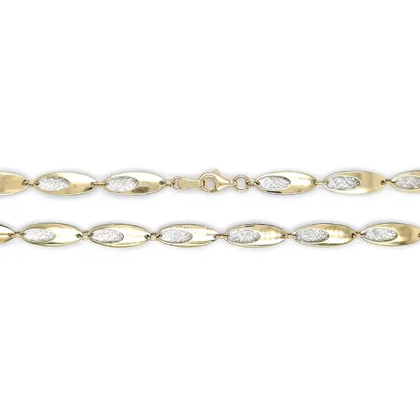 Vòng cổ nữ bằng vàng kết hợp