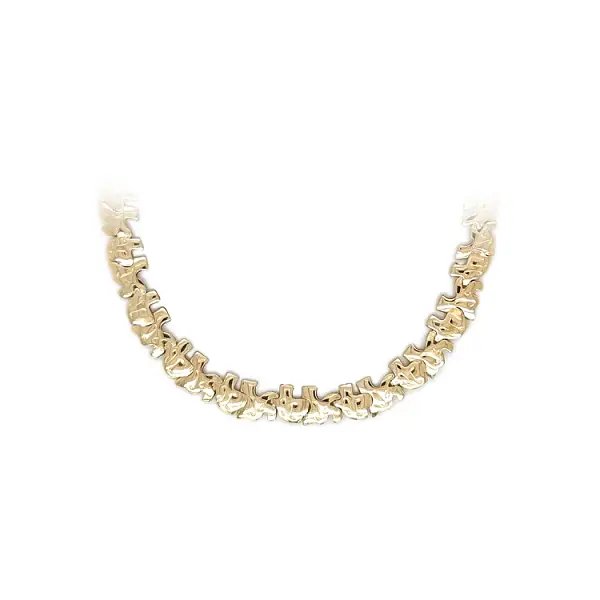 Vòng cổ vàng có hình voi