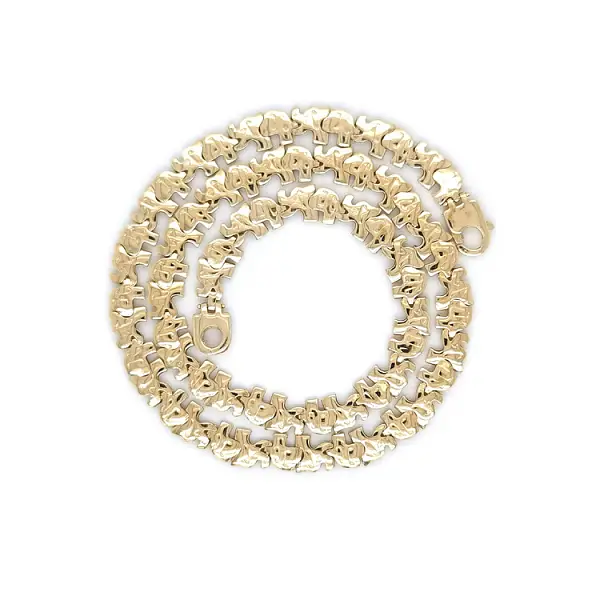 Vòng cổ vàng có hình voi