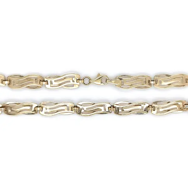 Vòng cổ nữ bằng vàng kết hợp