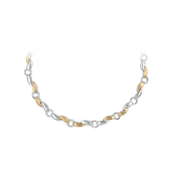 Vòng cổ nữ bằng vàng kết hợp