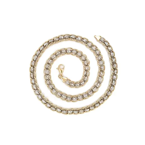 Vòng cổ nữ bằng vàng kết hợp