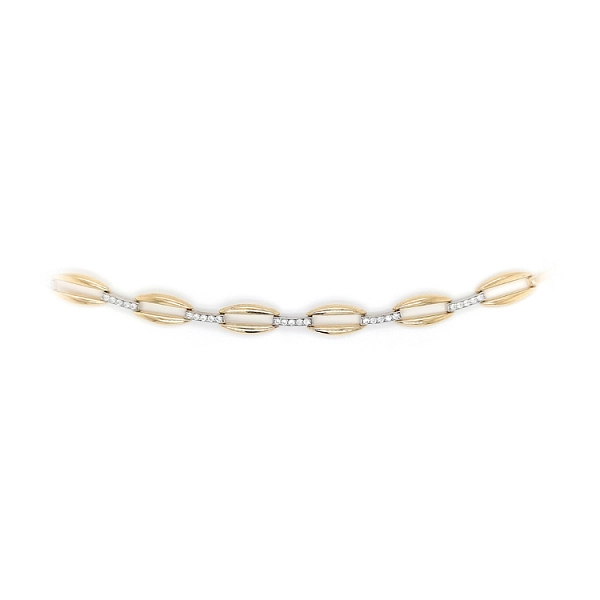 Vòng cổ nữ bằng vàng đính đá zircon