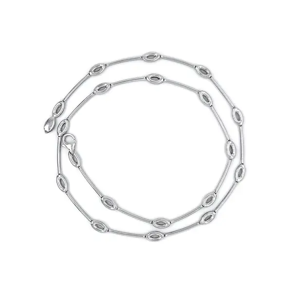 Vòng cổ vàng trắng cho phái nữ