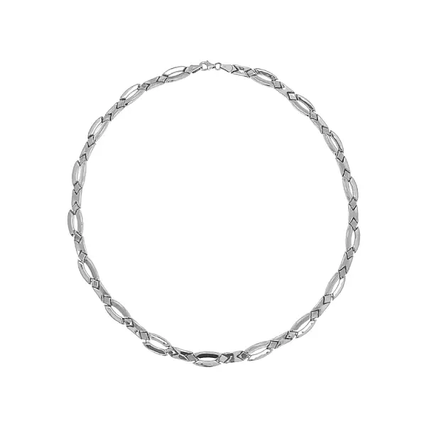 Vòng cổ vàng trắng cho phái nữ