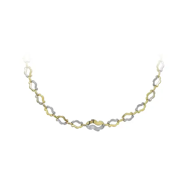 Vòng cổ cho nữ làm từ vàng kết hợp