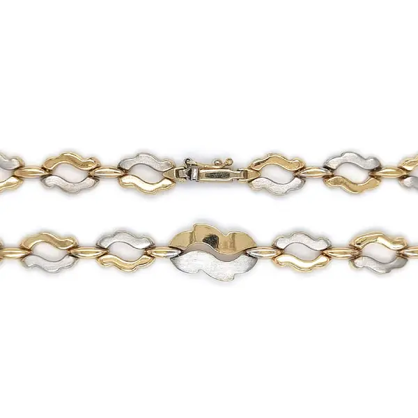 Vòng cổ cho nữ làm từ vàng kết hợp