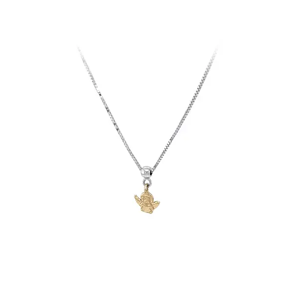 Vòng cổ Thiên thần bằng vàng kết hợp