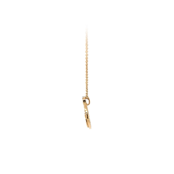 Vòng cổ vàng đính đá zircon