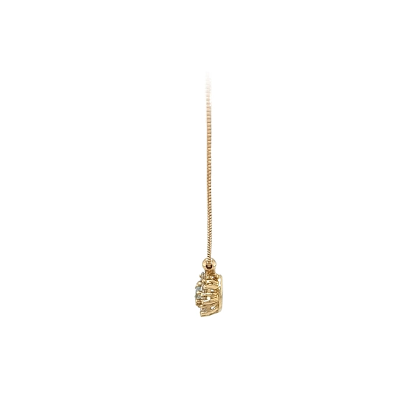 Vòng cổ vàng đính đá zircon