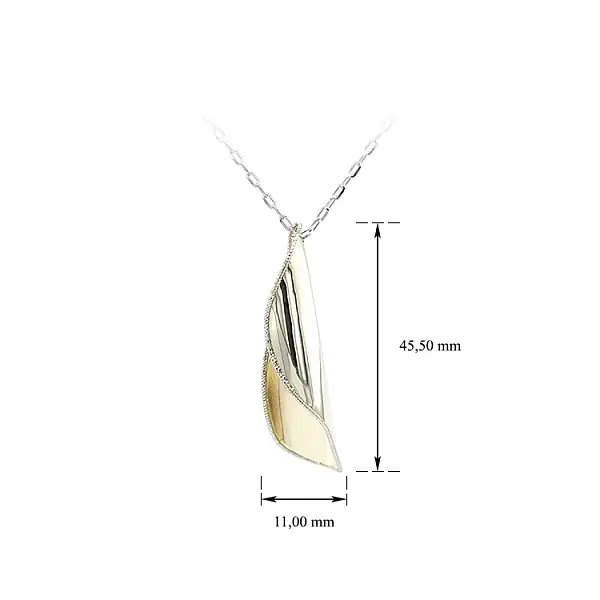 Vòng cổ cho nữ làm từ vàng kết hợp