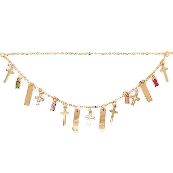 Vòng cổ thánh giá vàng cho phái nữ