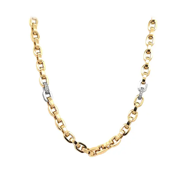 Vòng cổ vàng đính đá zircon