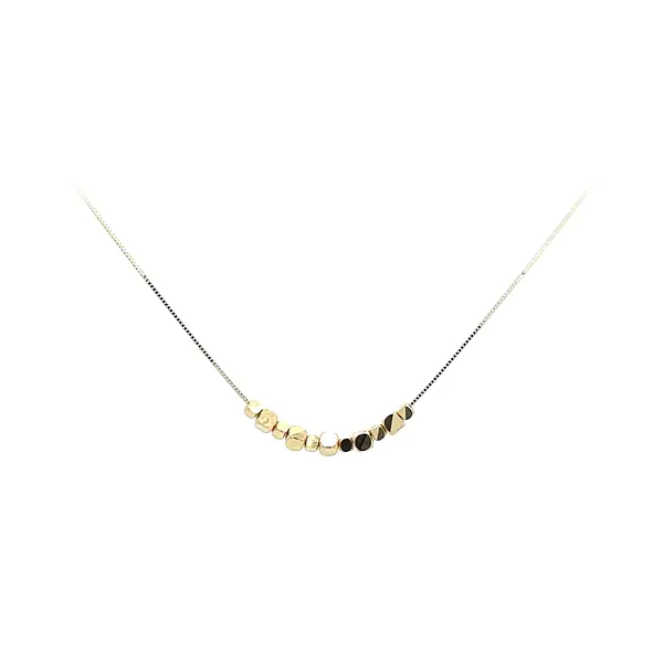 Vòng cổ hạt xúc xắc vàng