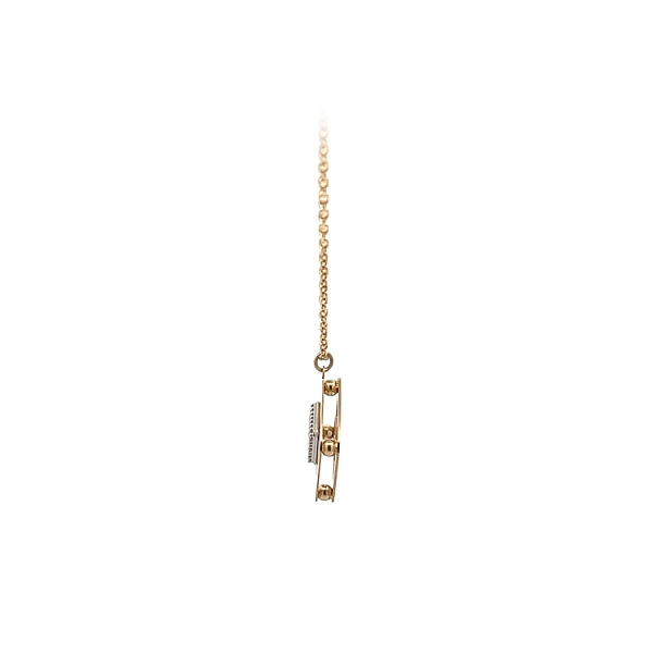 Vòng cổ vàng đính đá zircon