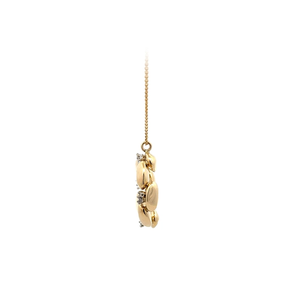 Vòng cổ vàng đính đá zircon