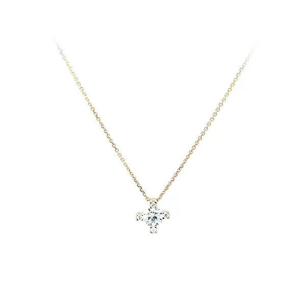 Vòng cổ vàng đính đá zircon